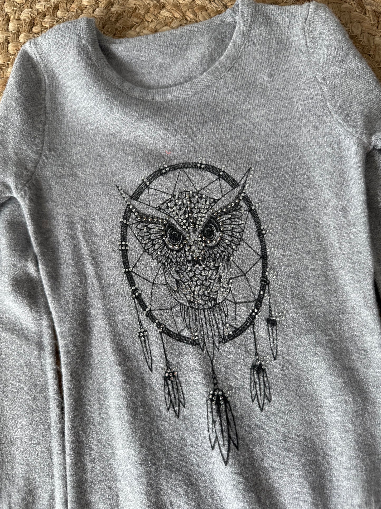 Pull Doux Attrape-Rêves et Chouette