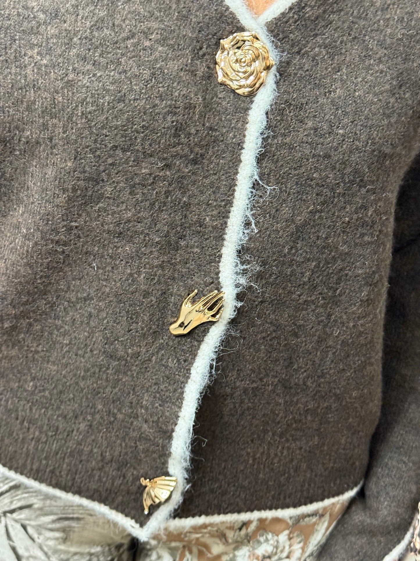 đ Gilet Ă  nĆud imprimĂ© lĂ©opard â Taille unique (36 au 48)