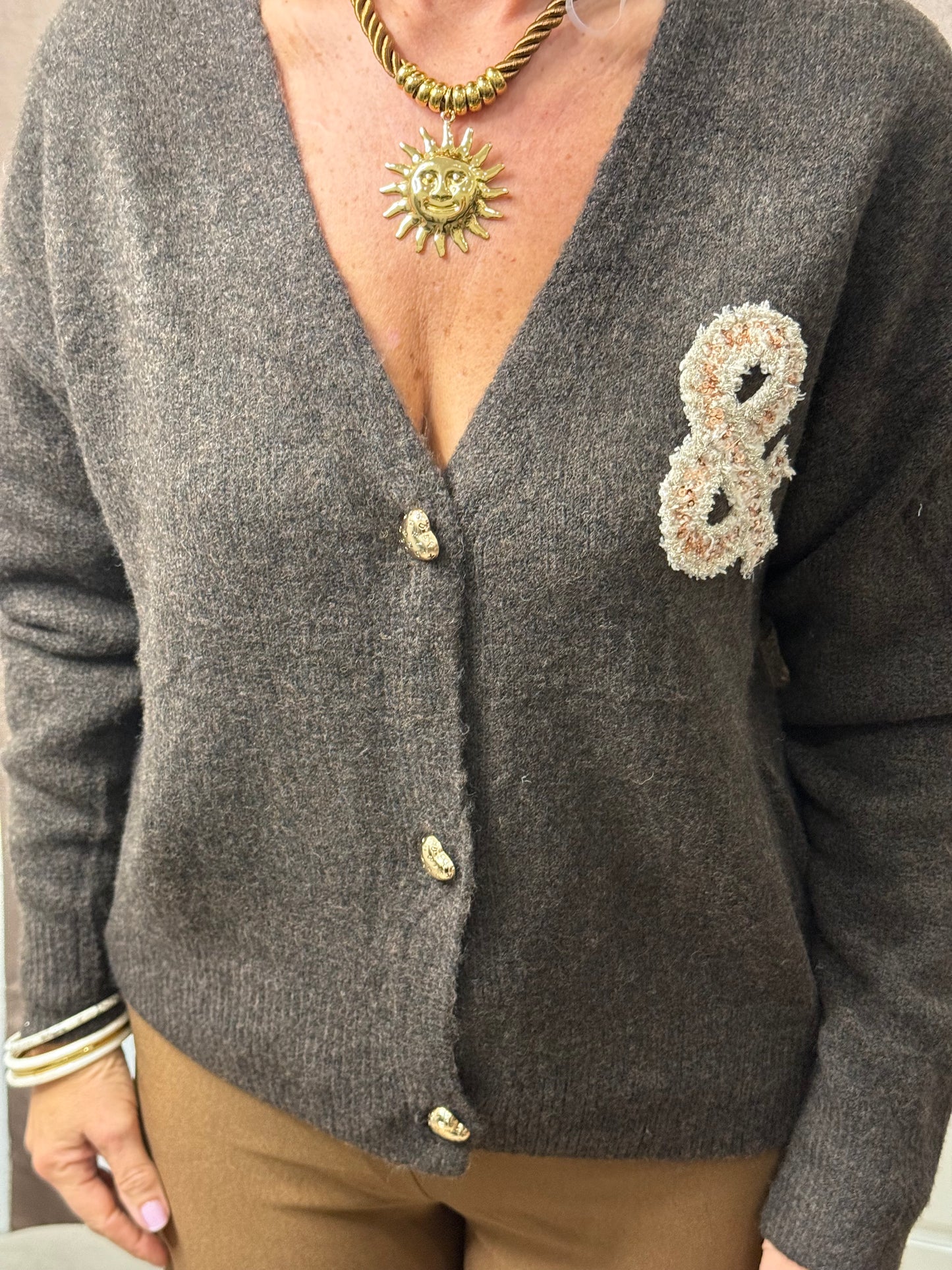 🖤 Gilet “Rock & Roll” – Taille unique (36 au 48)