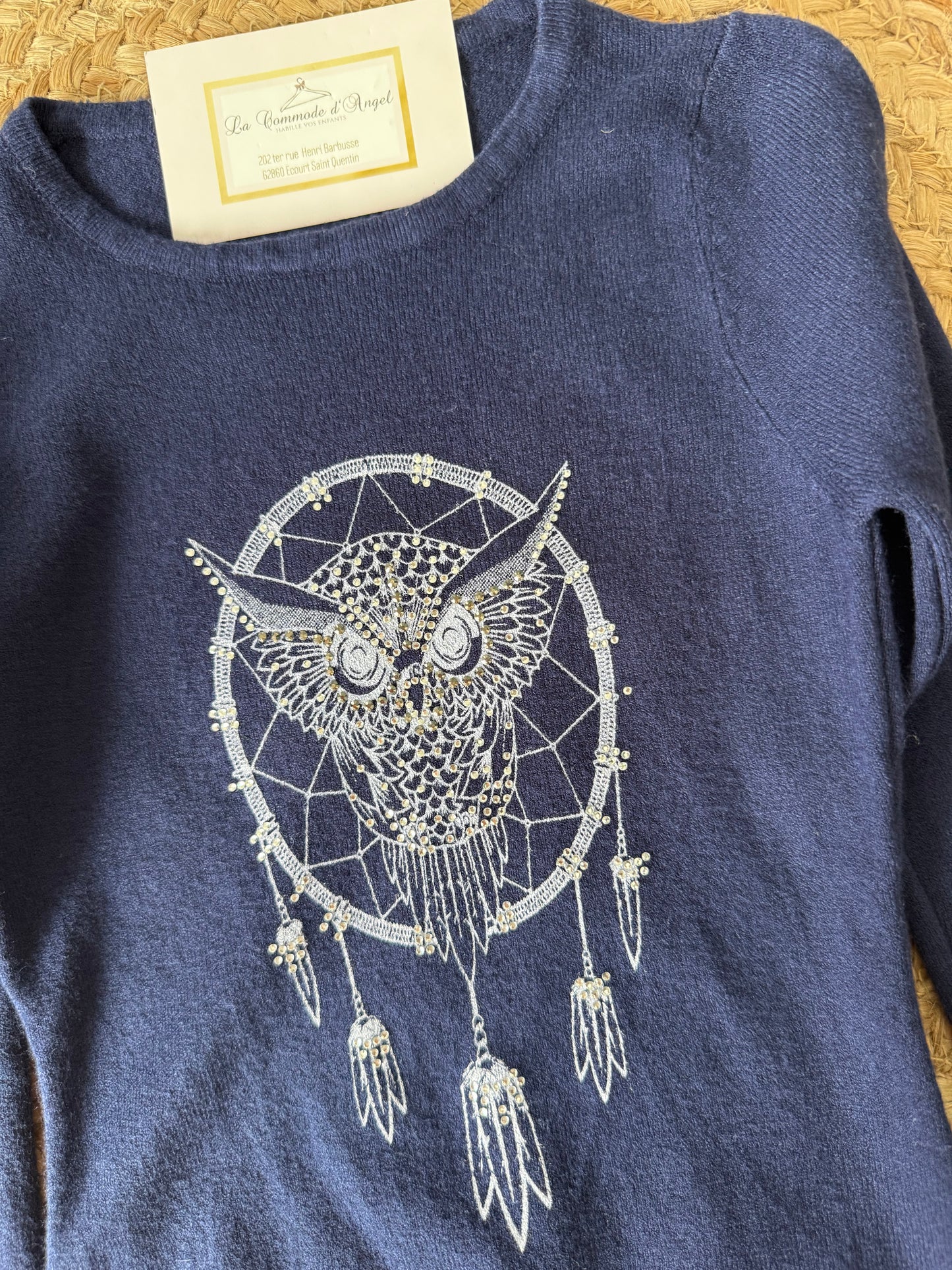 Pull Doux Attrape-Rêves et Chouette