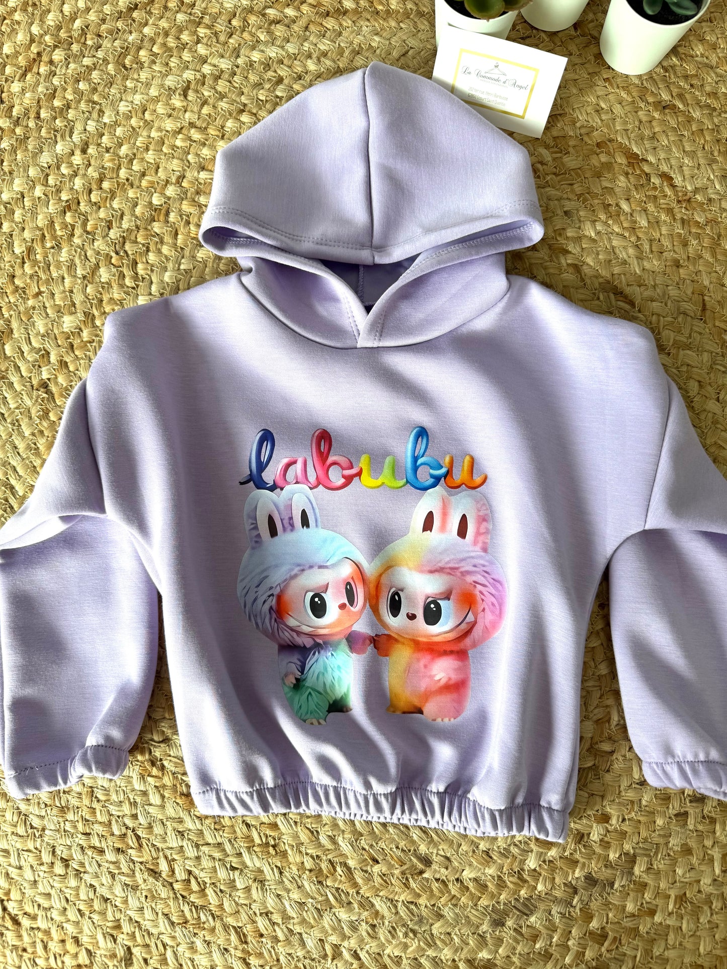 Sweat à capuche LABUBU