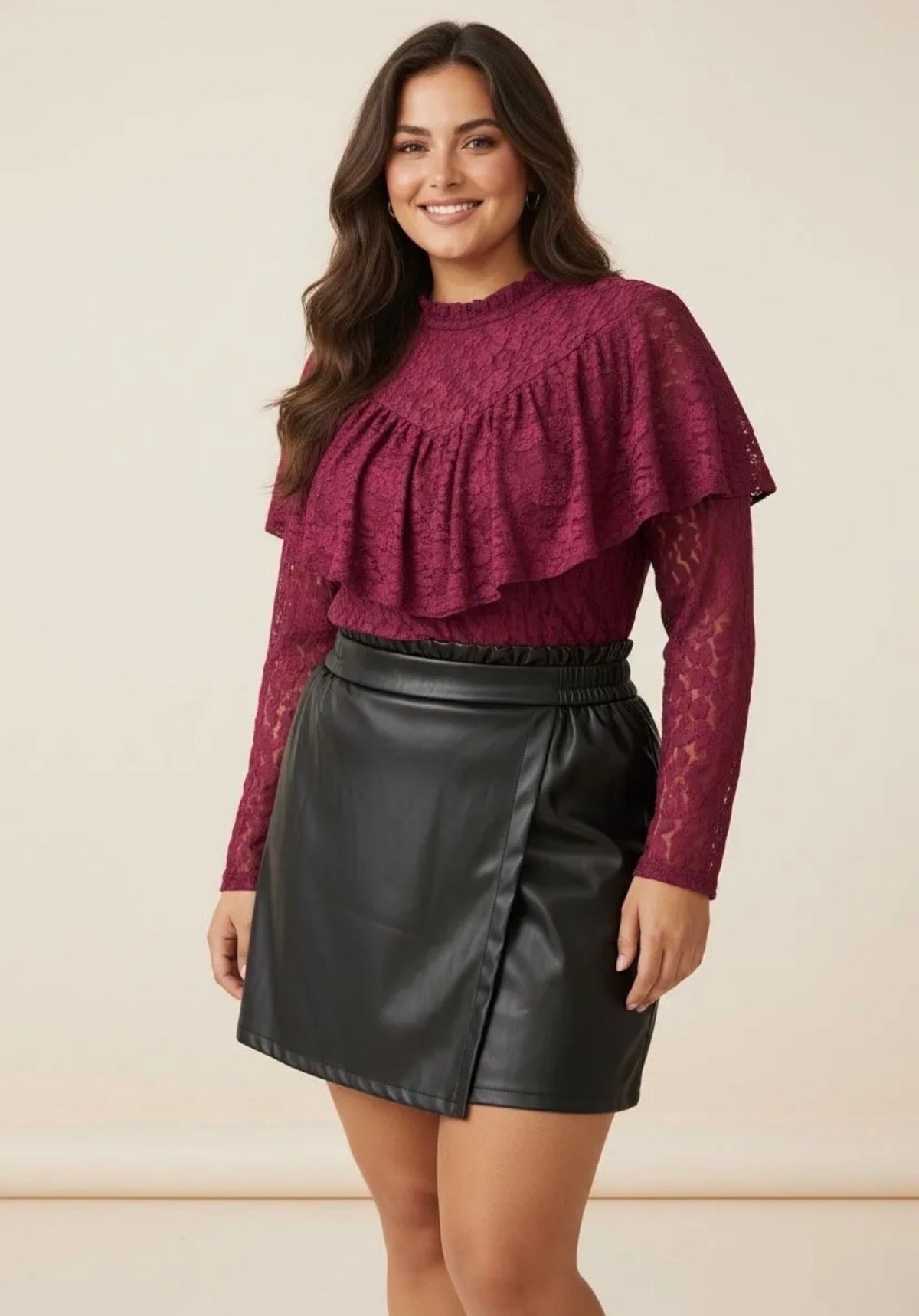 🤍 Blouse en dentelle