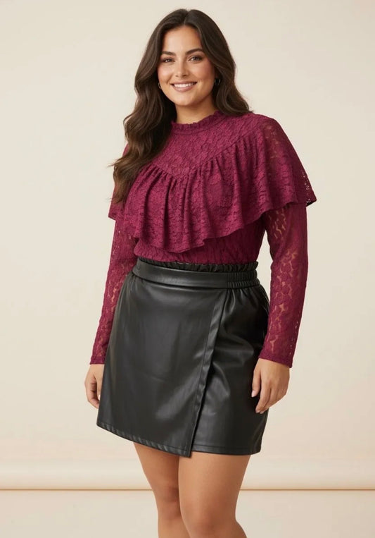🤍 Blouse en dentelle
