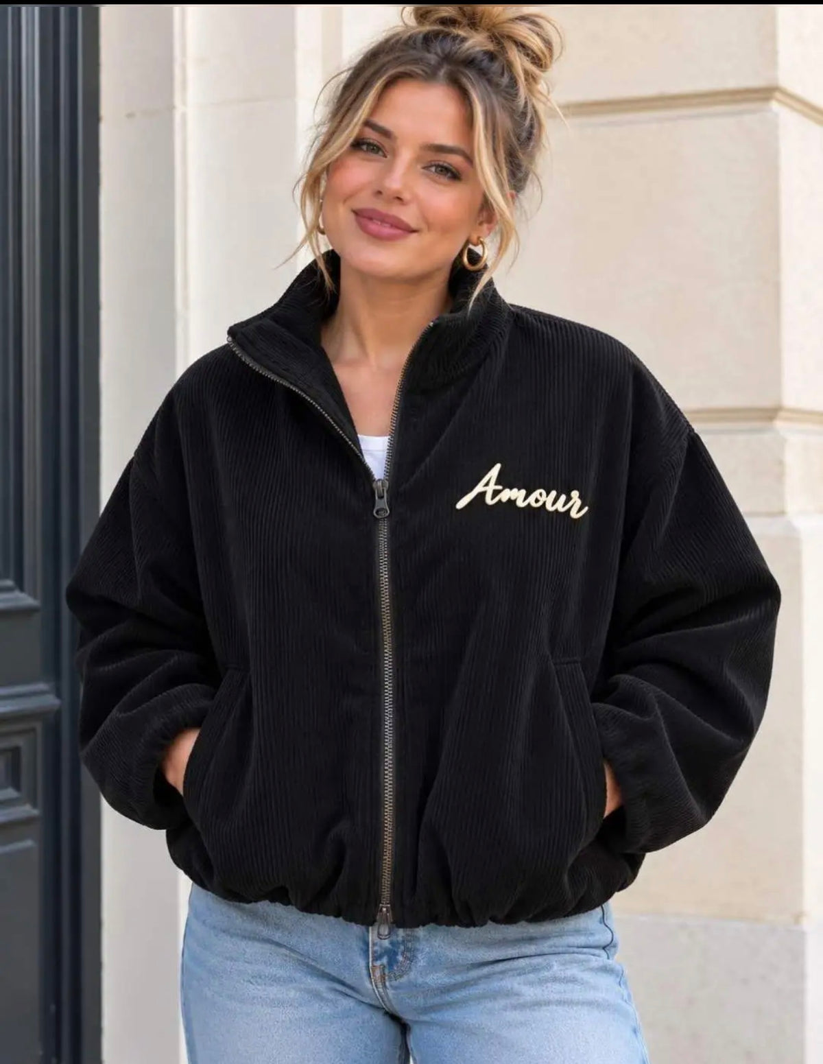 ❤️ VESTE AMOUR – La veste tendance et pleine de charme
