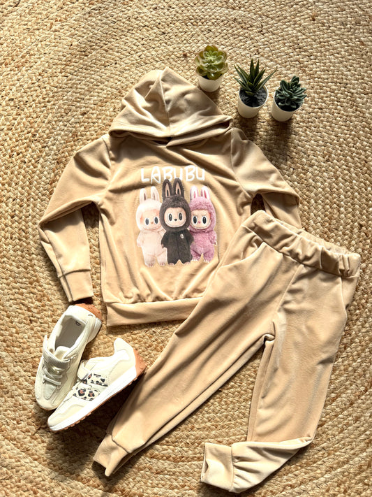 Jogging LABUBU sweat à capuche et pantalon