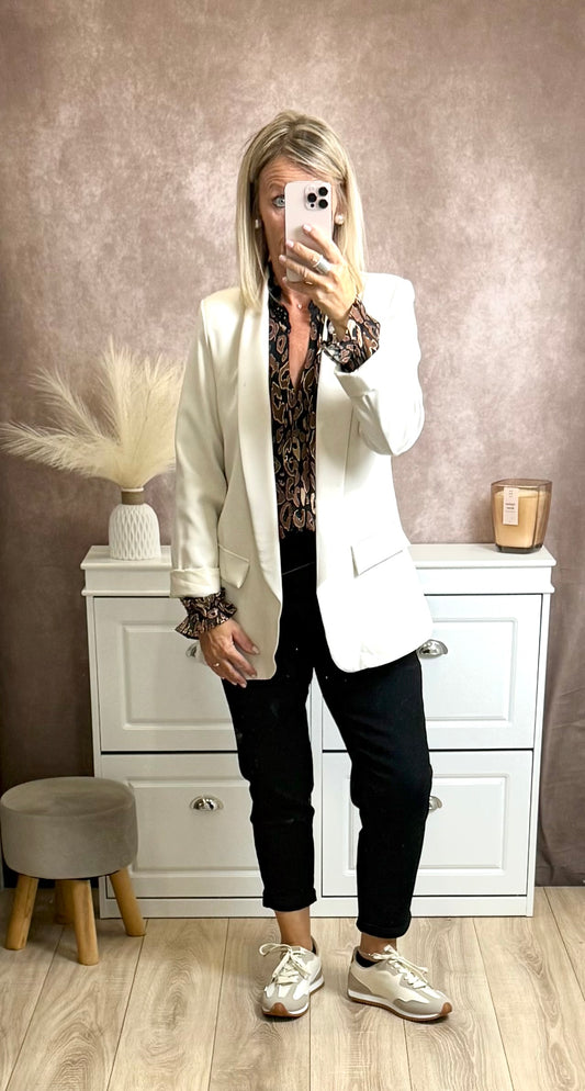 Blazer chic et intemporel