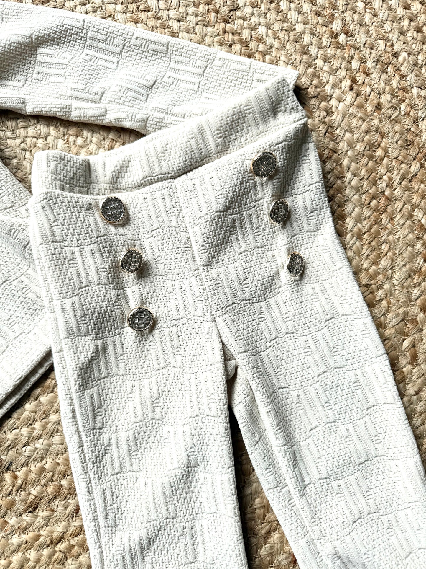 Ensemble fille beige