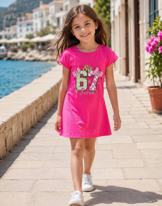 Robe Fille six seven– Tendance & Confort