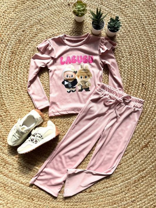 Ensemble maillot LABUBU et pantalon large