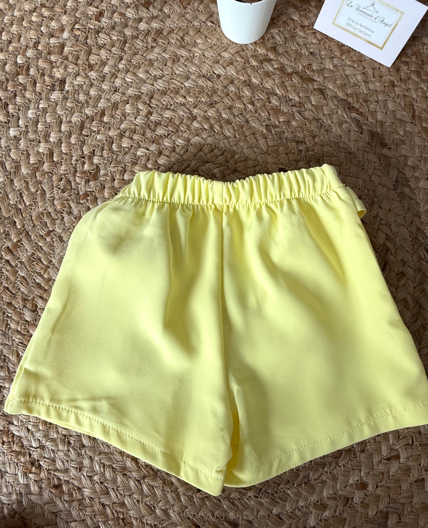 Jupe-Short à Taille Élastique