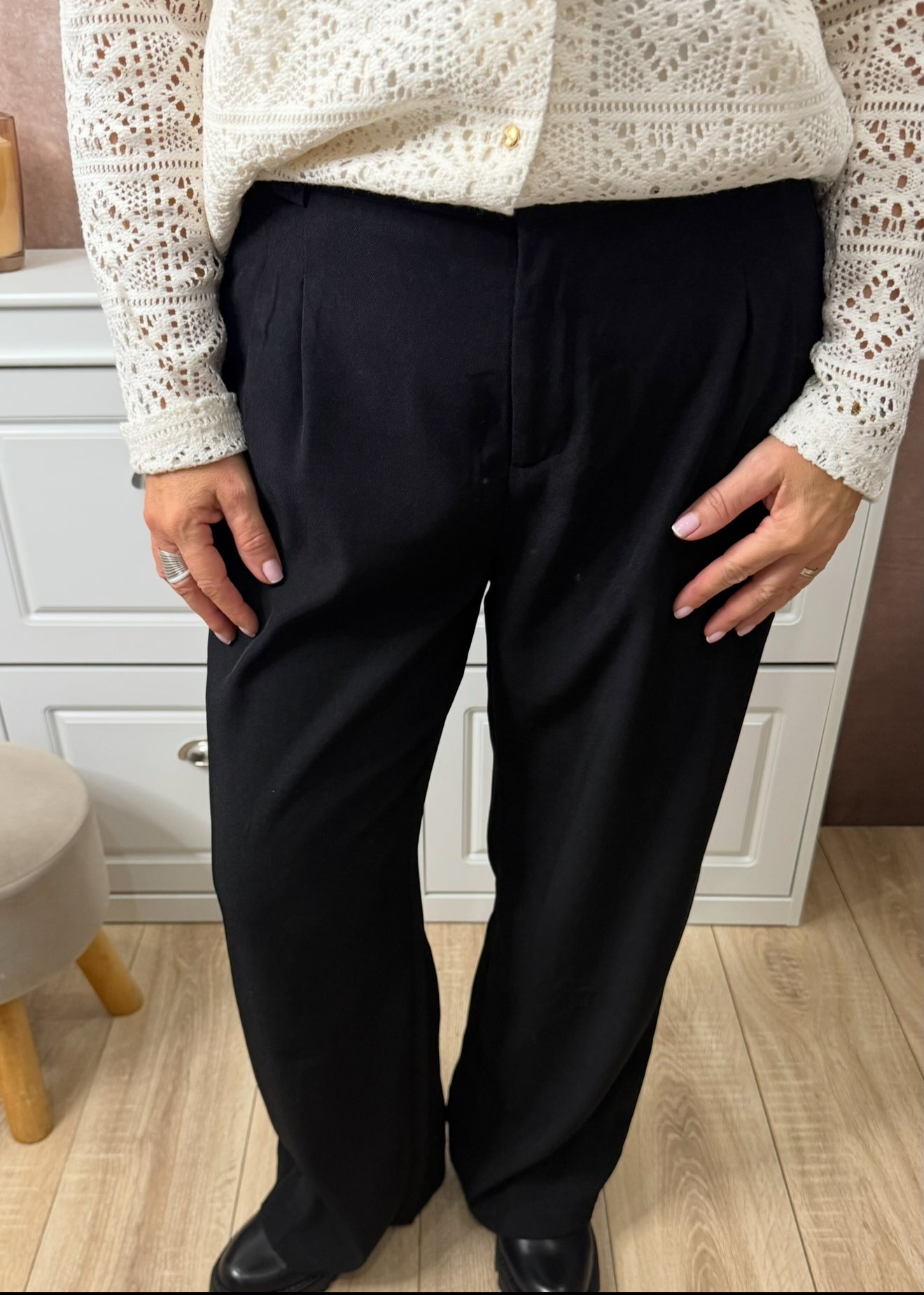 🖤 Pantalon noir femme – Habillé et élégant