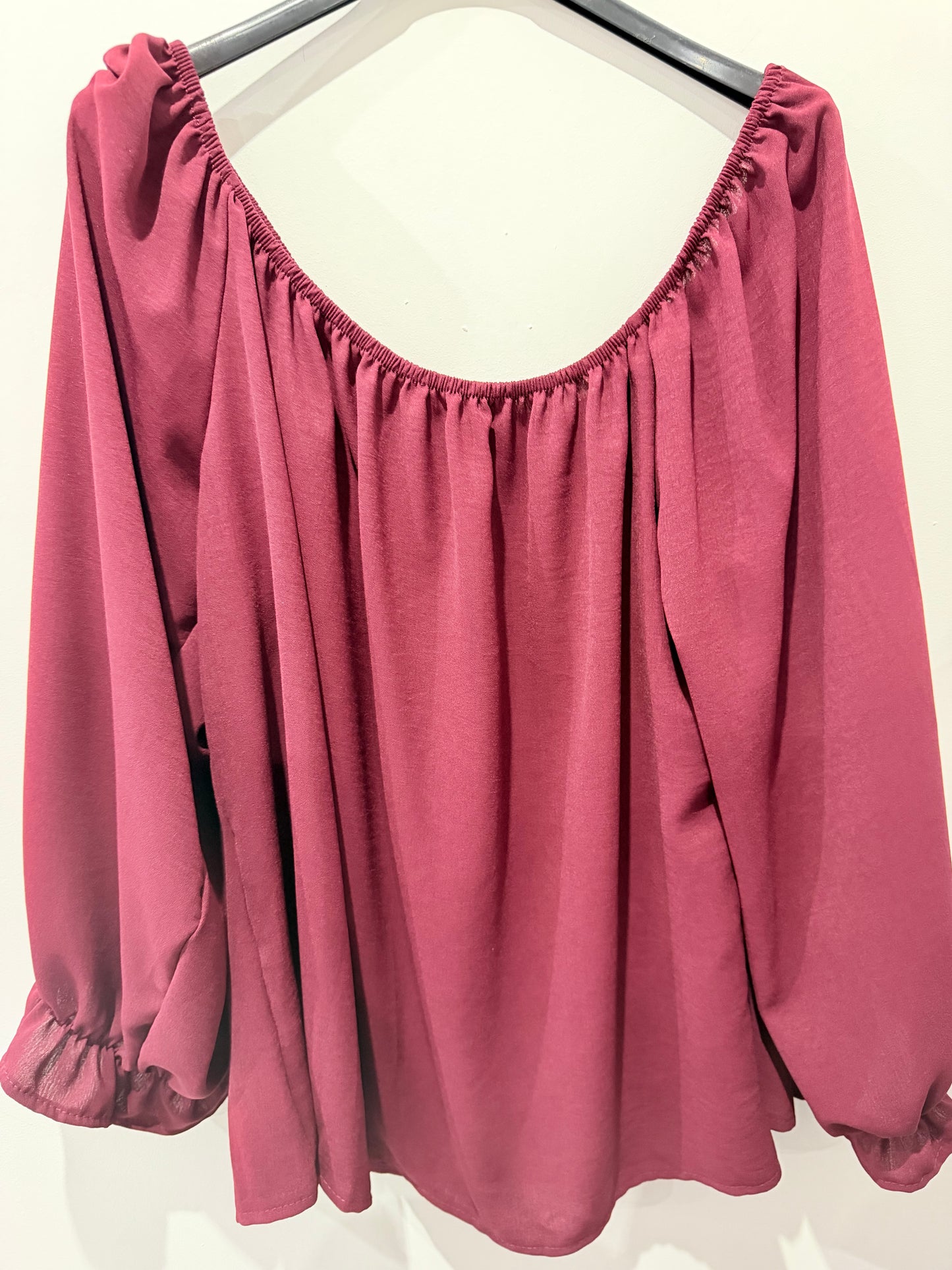 Blouse à col élastique ✨